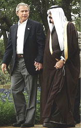 George Bush Hand-In-Hand with WHO?