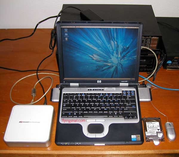 HP compaq nc6000 - Fedora Core 14 - USB boot