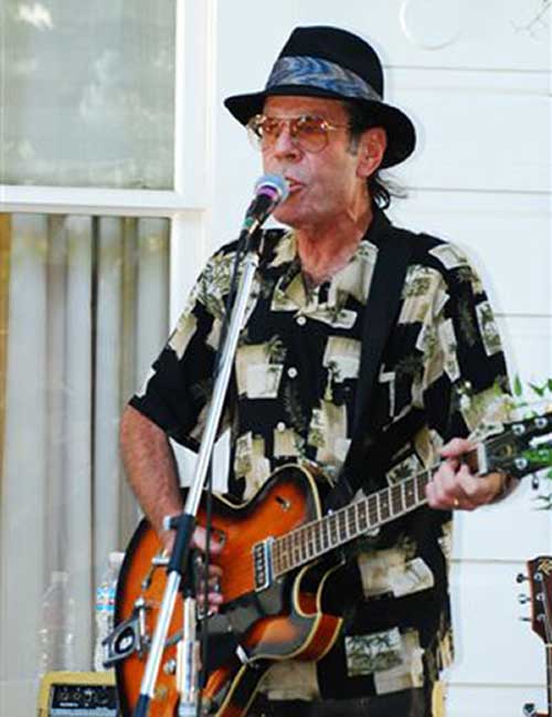 Bottle Rock Blues and Rhythm Band Leader Mike Wilhelm