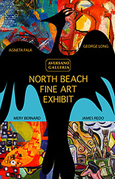 North Beach Fine Art Exhibit Poster