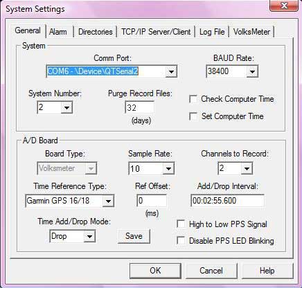 System Settings - General