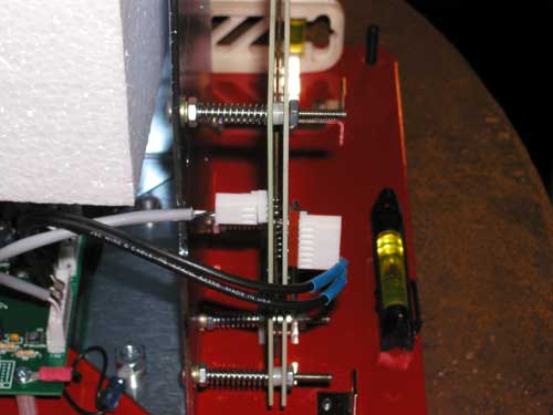 Installed Wiring and Aligned Pendulum