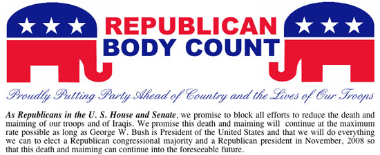 Republican Body Count
