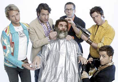 Da boyz preping Saddam
