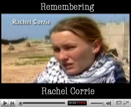 Remembering Rachel Corrie