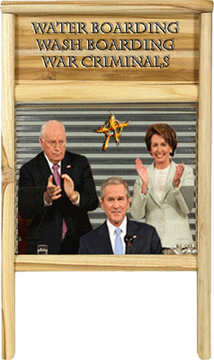 Dick, George, & Nancy: Water boarding, Wash Boarding, War Criminals