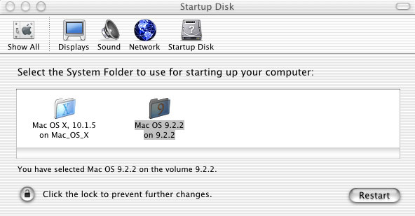 G4 Startup window showing 9.2.2 selected