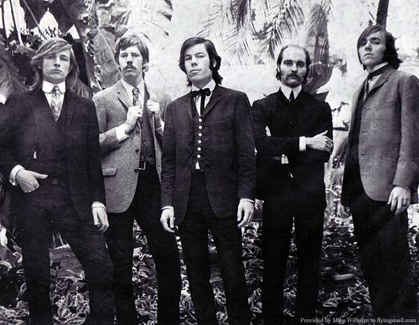 George Hunter, Dan Hicks, Mike Wilhelm, Mike Ferguson, Richie Olsen The Charlatans, 1964, Golden Gate Park Conservatory