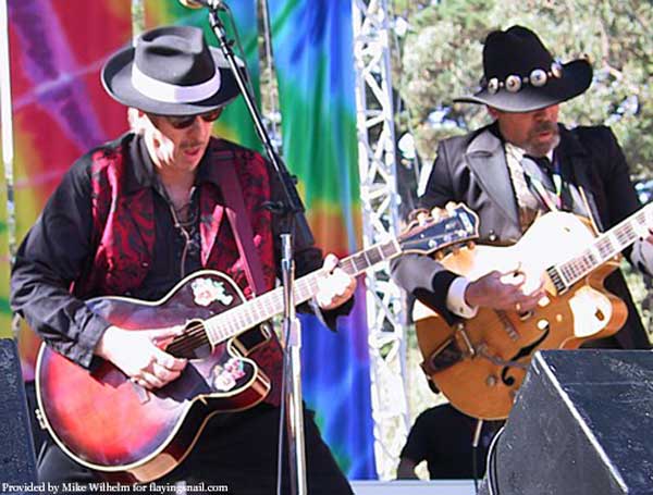 Dan Hicks (left) and Mike Wilhelm, 40th Summer of Love