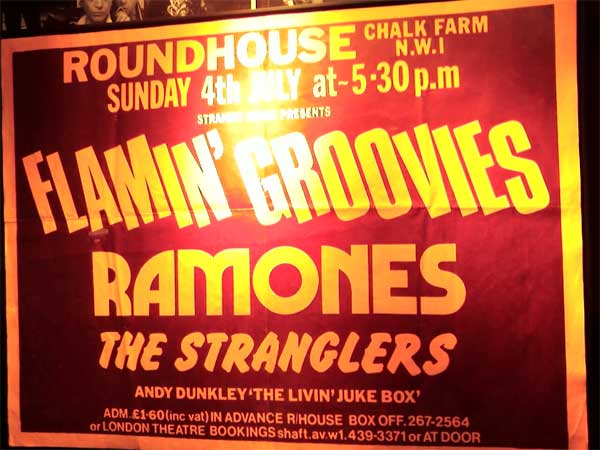 Flamin' Groovies - Roundhouse, England