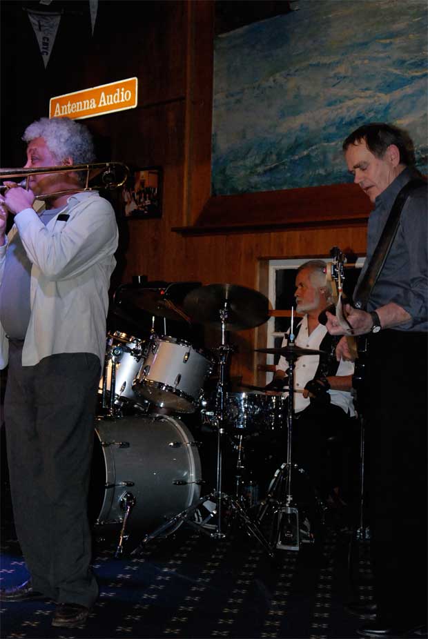 Mike Wilhelm & Hired Guns, April 5, 2012, Presidio Yacht Club - Photograph by Keizo Yamazawa