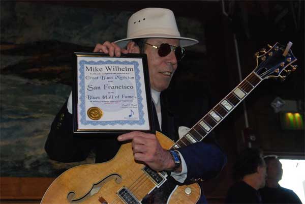 Mike Wilhelm Blues Hall of Fame Induction photo by Keizo W. Yamazawa