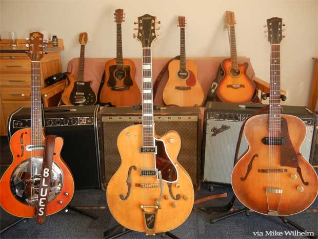 Mike Wilhelm's Guitars: Featuring Mike's 1954 Gretsch Country Club