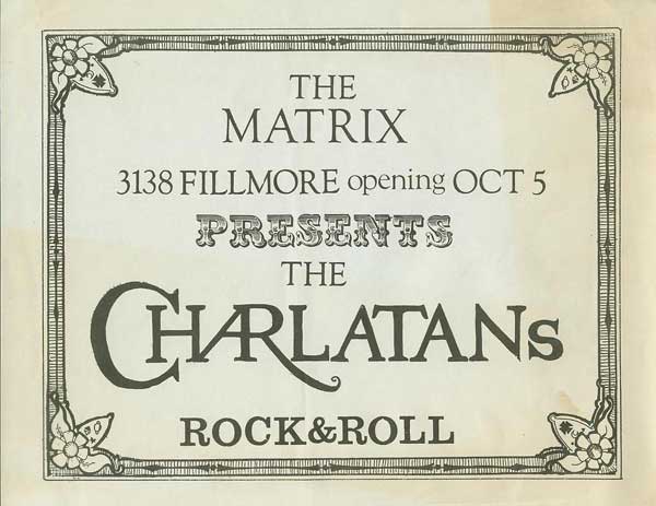 the Charlatans at The Matrix