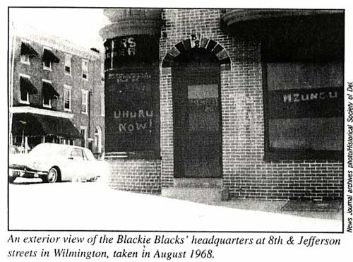 Blackie Blacks - Wilmington, Del. 1968