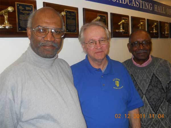 Two regulars who join me on 'Clifford's Corner' on Boptime. Larry Williams is on the left and Bob Fleming is on the right.