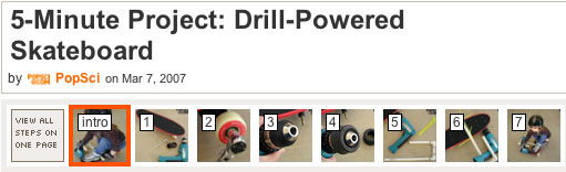 5-Minute Project: Drill-Powered Skateboard pictures