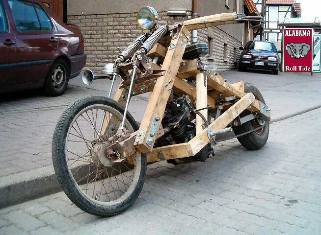 Photo of a Wood frame chopper