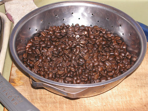 Beans Roasted with Behmor 1600