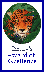 Cindy's Award of Excellence