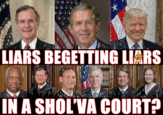 Liars begetting liars in a Shol'va Partisan Court?