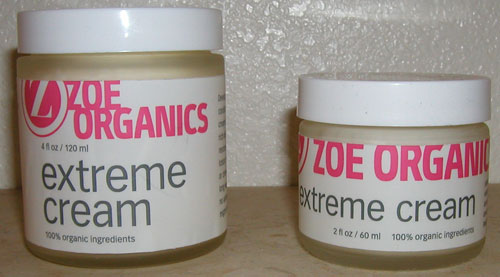 ZOE ORGANICS extreme cream