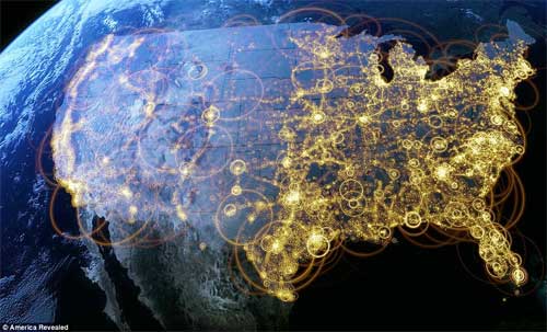 United States Connectivity Map