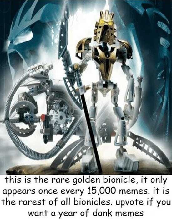 Golden Bionicle