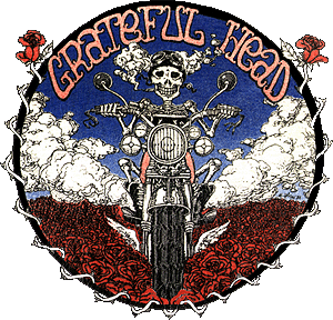 Grateful Head , 1982, by John Flores