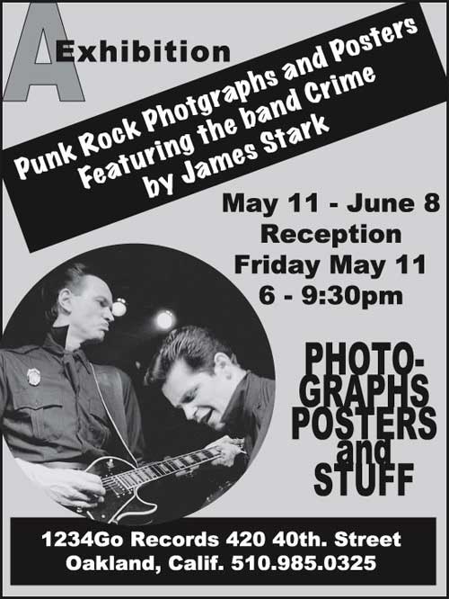 James Stark - Punk Rock Exhibit - May 11 - June 8, 2012