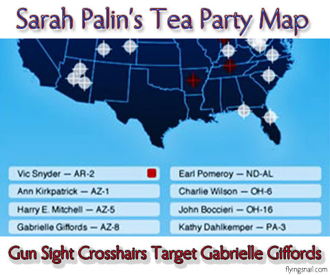 Sarah Palin's Targeted List Qualifies Tea Party As Terrorist Cell