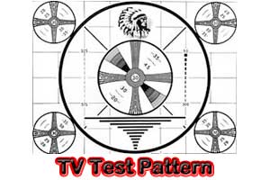 TV test pattern