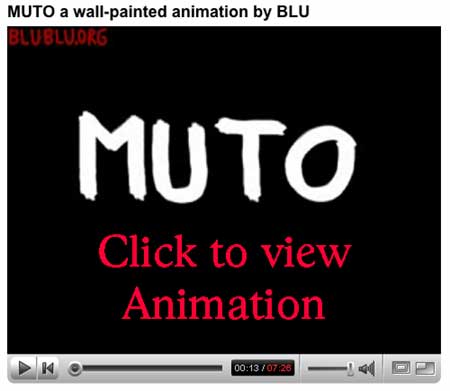 MUTO a wall-painted animation by BLU