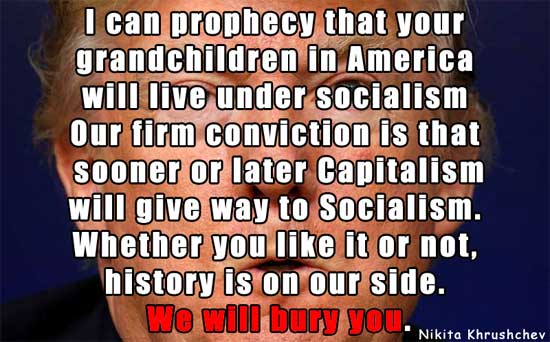 Nikita Khrushchev Quote on America