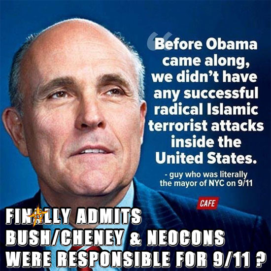 Before Obama came along, we didn't have any successful radical Islamic terrorist attack inside the U.S. says Rudy Giuliani