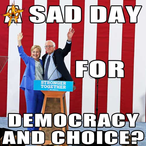 A Sad Day for Democracy and Choice?