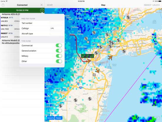 realADSB AppleTV Nikolay Klimchuk Screenshot