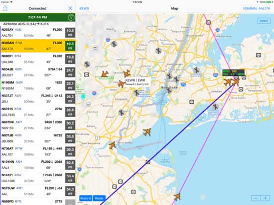 realADSB Nikolay Klimchuk AppleTV Screenshot