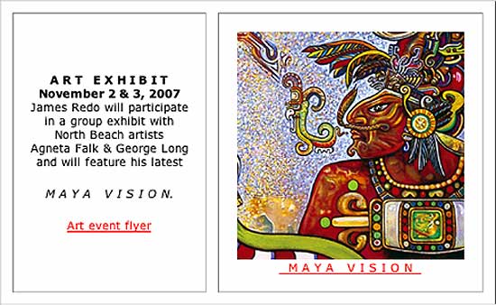 Art Exhibit - AGNETA FALK - GEORGE LONG - JAMES REDO