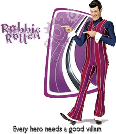 Stefán Karl Stefánsson as Robbie Rotten