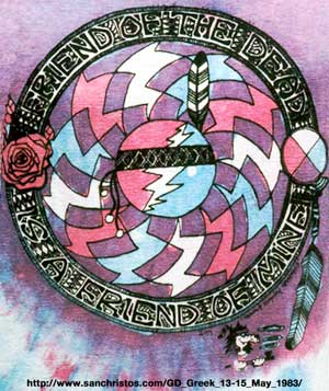 Friend of the Dead, Is A Friend of Mine - SanChristos.com - Grateful Dead, Greek Theater, Berkeley, CA, May 13-15, 1983