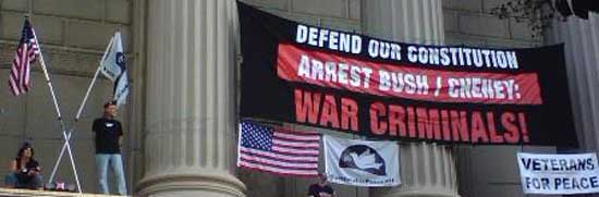 Veterans For Peace (VFP) - ARREST BUSH/CHENEY WAR CRIMINALS