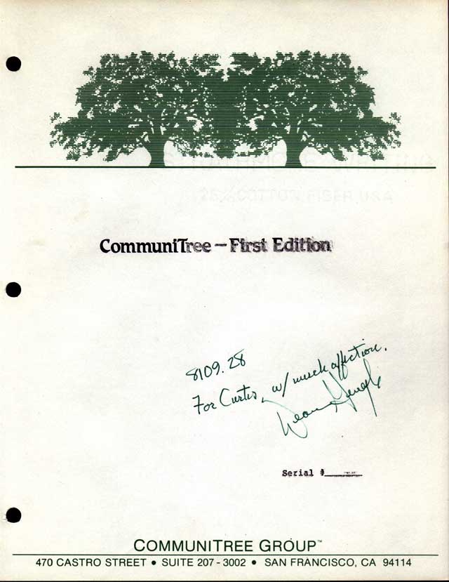 Opening Page and Autograph