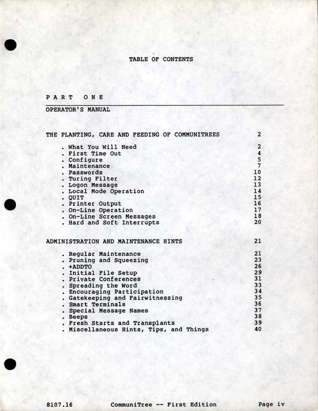 Table  of Contents