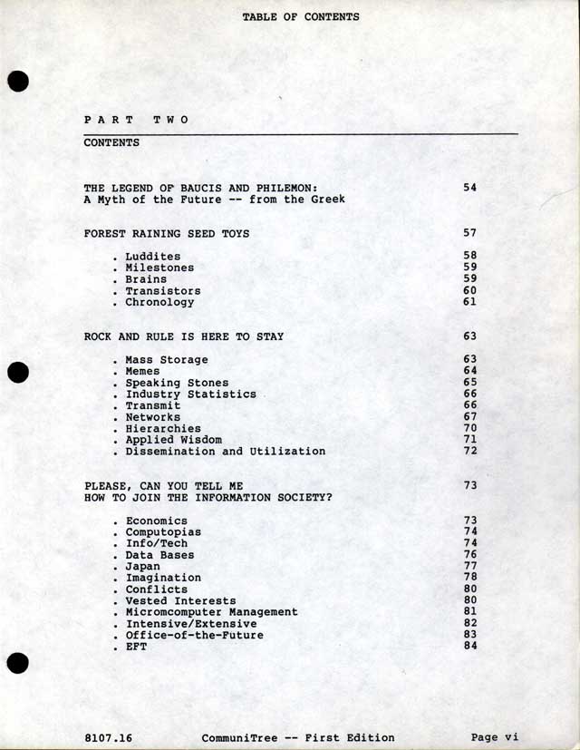 Table of Contents