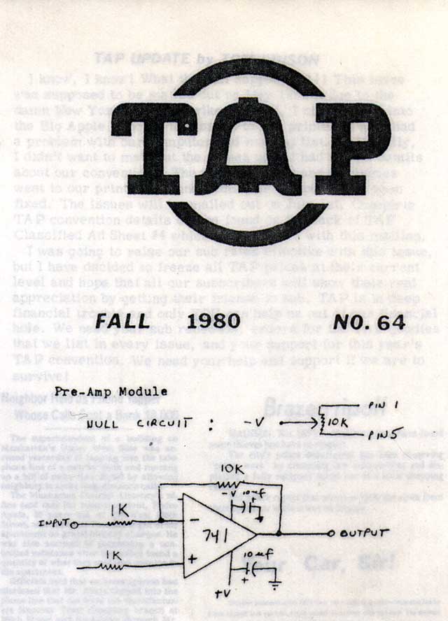 image of TAP newsletter